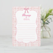 Carte de capsule temporelle d'anniversaire de 1 an (Debout devant)