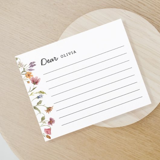 Carte de capsule temporelle pour le 1er anniversai