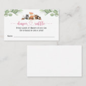 Carte de carafe à couches de bois rose pâle (Devant / Derrière)