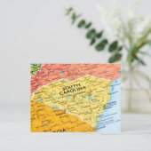 Carte de Caroline du Sud (Debout devant)