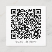 Carte de Carré RSVP Super 70 de CHARLI Retro (Dos)