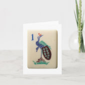 Carte de carrelage Peacock (Devant)