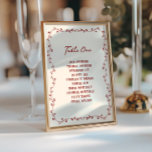 Carte de carte de siège Mariage tirée à la main pa<br><div class="desc">Célébrez avec élégance notre carte de sièges mariages téléchargeables,  original et fantaisiste,  personnalisable avec les noms des invités. Ce design de numéro de table est offert dans une belle ombre de marron sur un arrière - plan couleur crème beurrée.</div>