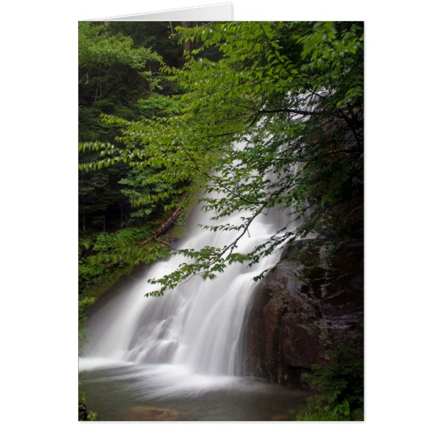 Carte de cascades du Vermont (Devant)
