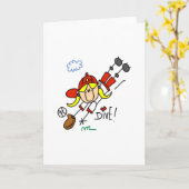 Carte de catch de baseball (Fleur jaune)