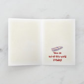 Carte De ce anniversaire du monde (Intérieur)