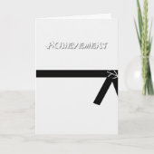 Carte de ceinture noire (Devant)