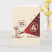 Carte de célébration à faisceau rouge (Fleur jaune)