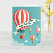 Carte de célébration céleste fantaisiste (Fleur jaune)
