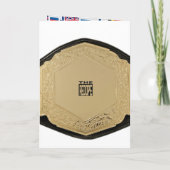 Carte de célébration CHAMPION - Intérieur vierge (Dos)