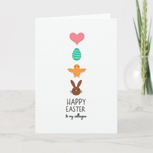 Carte de célébration de forme printanière (Devant)