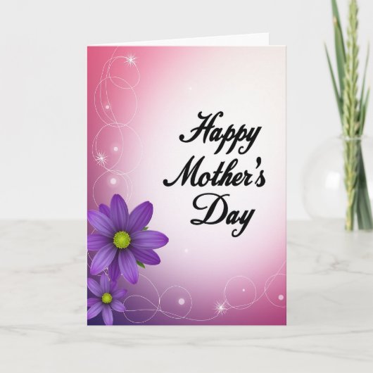 Carte de célébration de maman adorable (Devant)