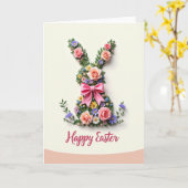 Carte de célébration de silhouette florale (Fleur jaune)