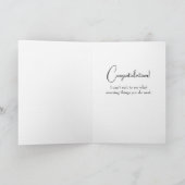 Carte de célébration du faucon en vol (Intérieur)