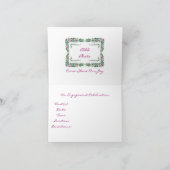 Carte de célébration Fiançailles/Mariage (Intérieur)