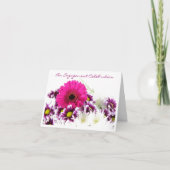 Carte de célébration Fiançailles/Mariage (Devant)