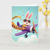 Carte de célébration Flying High (Fleur jaune)