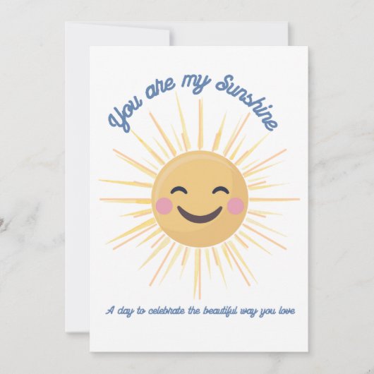 carte de célébration non binaire (Devant)