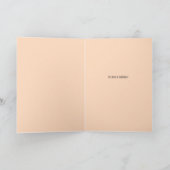 Carte de célébration orange et fuchsia (Intérieur)