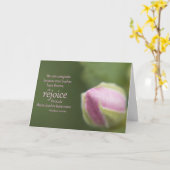 Carte de célébration pour l'ami (Fleur jaune)