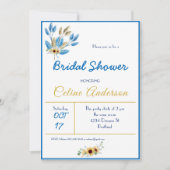 Carte de célébration pré-Mariage unique (Devant)