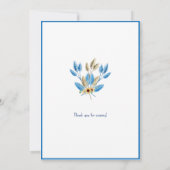 Carte de célébration pré-Mariage unique (Dos)