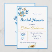 Carte de célébration pré-Mariage unique (Devant / Derrière)