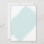 Carte de célébration pré-Mariage unique (Dos)