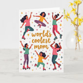 Carte de célébration Star Burst (Fleur jaune)