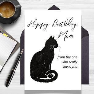 Carte De celle qui vous aime vraiment Joyeux anniversair