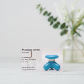 Carte de centre de massage (Debout devant)