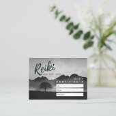 Carte de certificat-cadeau Reiki Master Yoga Instr (Debout devant)