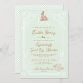 Carte de certificat de membre Mint Green Easter Go (Devant / Derrière)