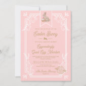 Carte de certificat de membre rose Easter Good Egg (Devant)