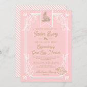 Carte de certificat de membre rose Easter Good Egg (Devant / Derrière)