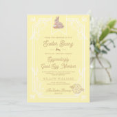 Carte de certificat de membre Yellow Easter Good E (Debout devant)