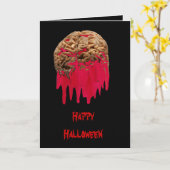 Carte de Cerveau-salutation de saignement (Fleur jaune)