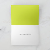 Carte "De cette humble érable"Variation De l'environneme (Intérieur)