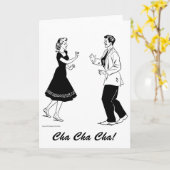 Carte de Cha Cha (Fleur jaune)