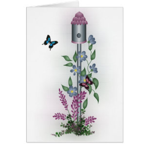 Carte de Chambre d'oiseau