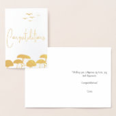 Carte de champignon en feuille métallique (Affichage)