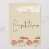 Carte de champignons plats (Devant / Derrière)