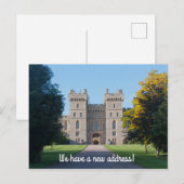 Carte de changement d'adresse amusante (Devant / Derrière)