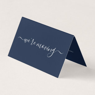 Carte de changement d'adresse de script simple