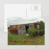 Carte de changement d'adresse : Déménagé dans le p (Devant / Derrière)