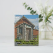 Carte de Changement d'Adresse: Mountain View (Debout devant)