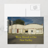 Carte de changement d'adresse : Nouvelle installat (Devant / Derrière)