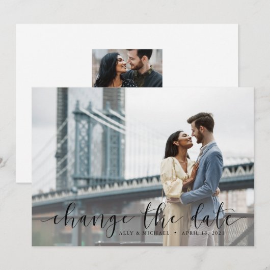 Carte de Changement de Date (Devant / Derrière)