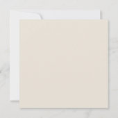 Carte de changement de plan Mariage reportée à la  (Dos)