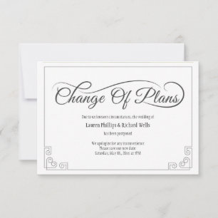 Carte de Changement de Plans